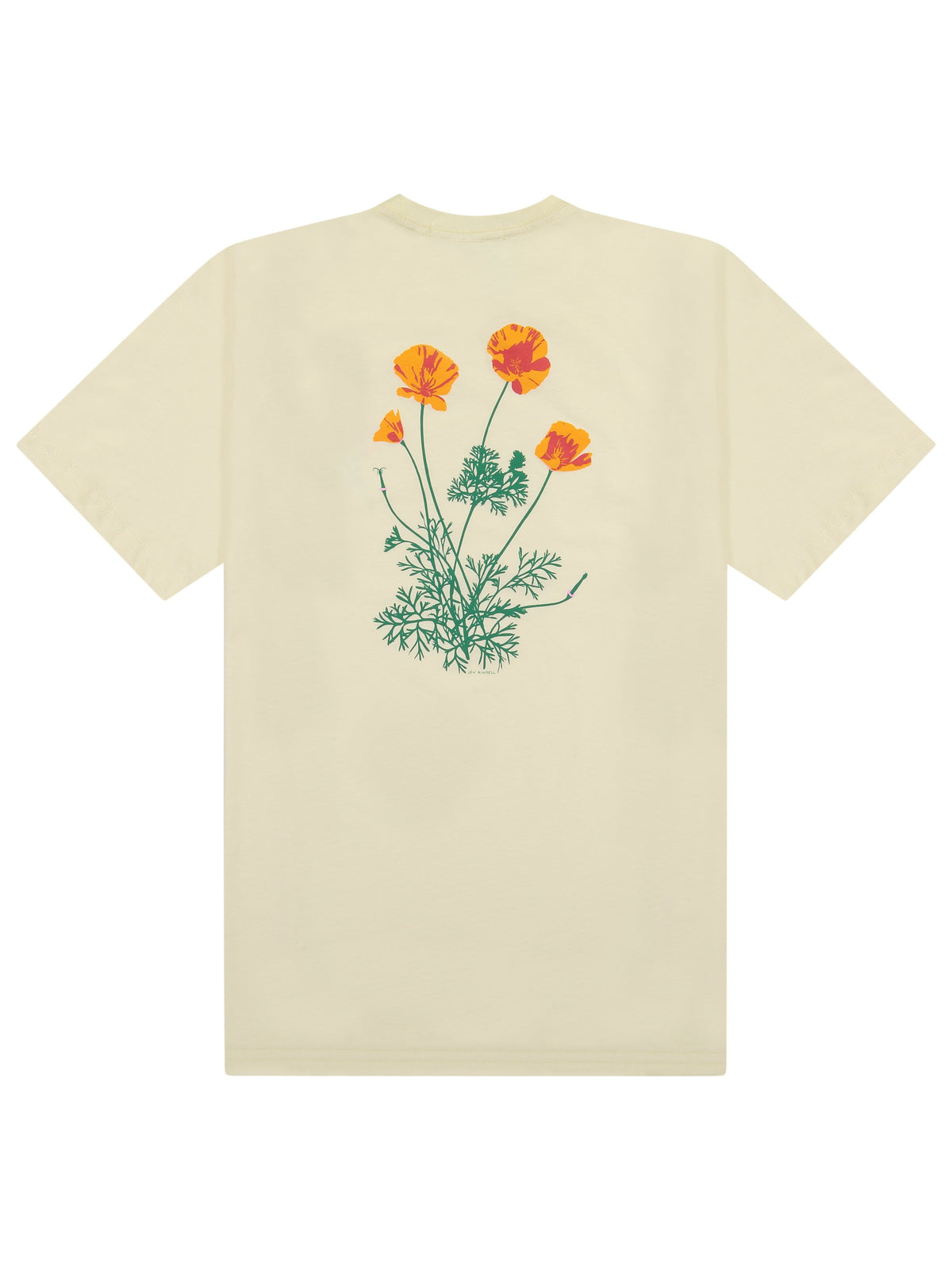 Poppy Tee Cream by Jen Kindell-Culk