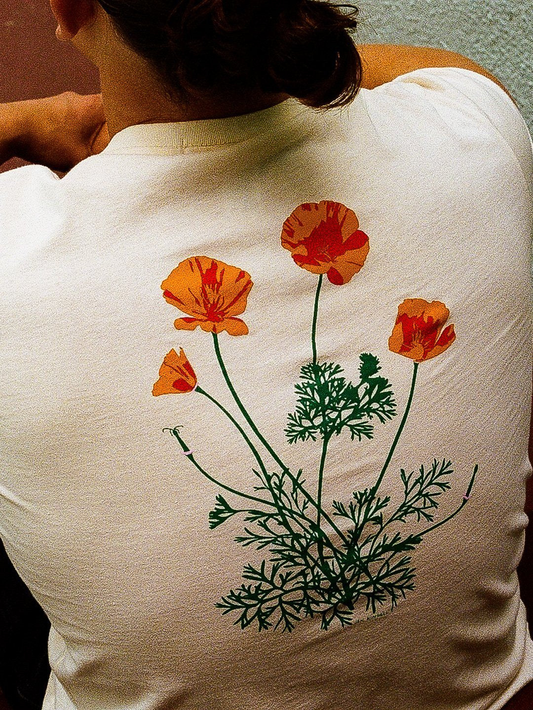 Poppy Tee Cream by Jen Kindell-Culk