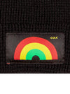 Rainbow Beanie Black-Culk