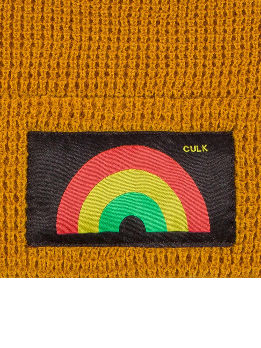 Rainbow Beanie Mustard-Culk