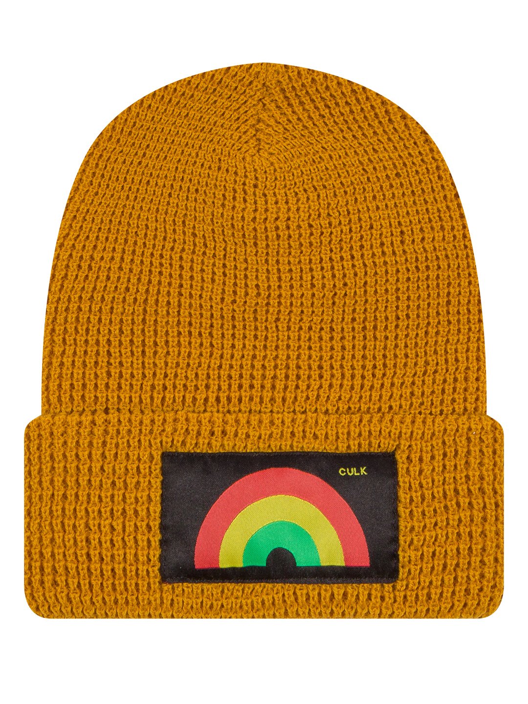 Rainbow Beanie Mustard-Culk