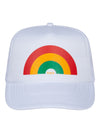 Rainbow Trucker Hat White-Culk
