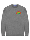 Rainbow Unisex Crewneck Sweatshirt Grey-Culk