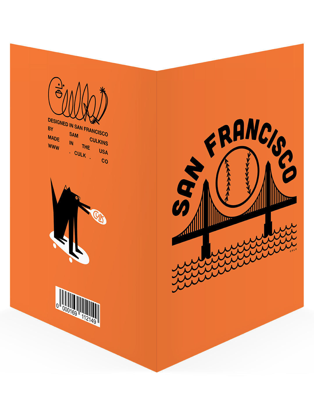 SF Baseball Greeting Card-Culk