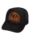 SF Baseball Trucker Hat Black-Culk