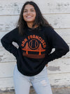 SF Baseball Unisex Crewneck Sweatshirt Black-Culk