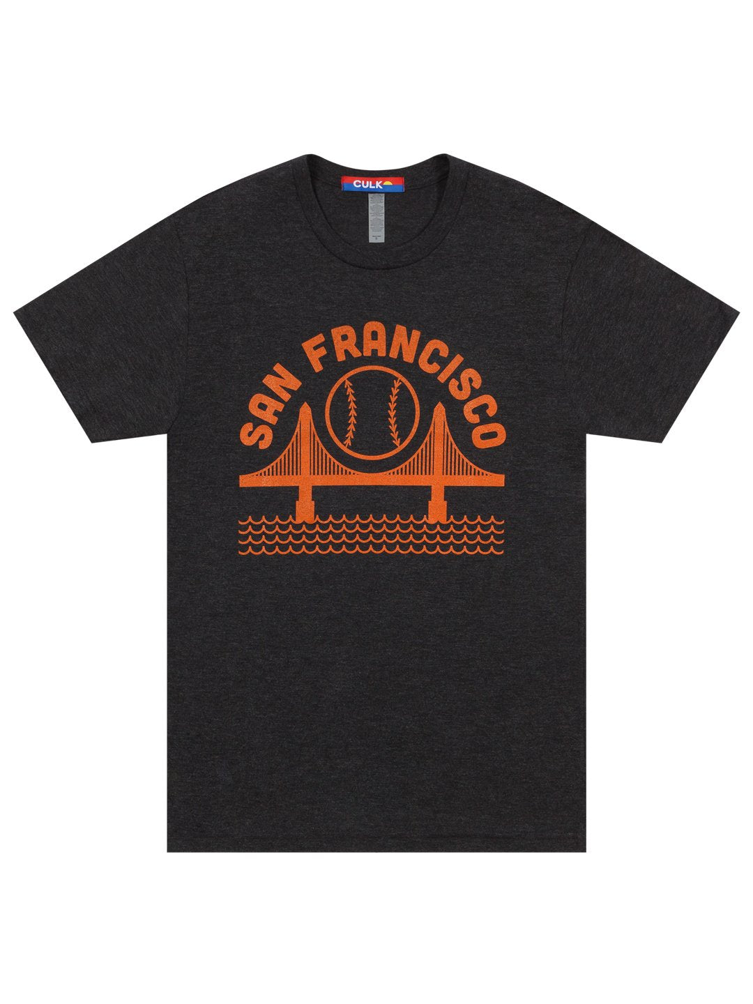 SF Baseball Unisex Tee Black-Culk