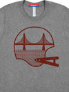SF Football Unisex Tee Grey-Culk
