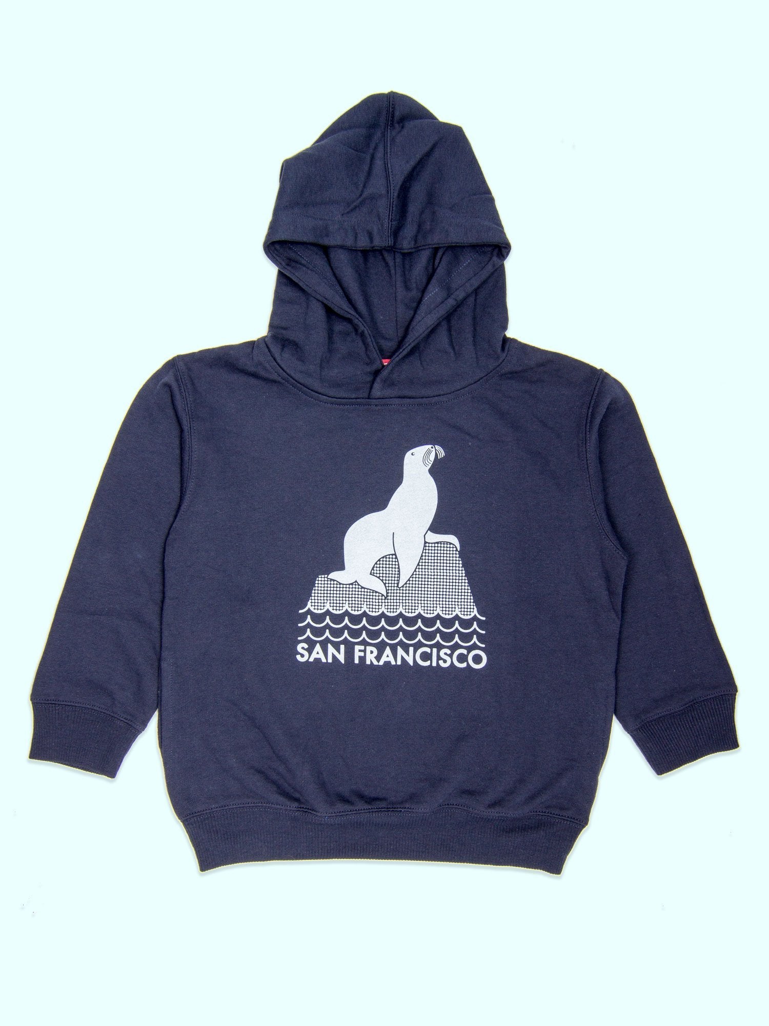 SF Seal Toddler Hoody Navy-Culk