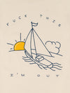 Sailboat Unisex Tee Natural-Culk
