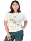 Sailboat Unisex Tee Natural-Culk