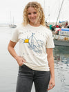 Sailboat Unisex Tee Natural-Culk
