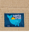Santa Cruz Whale Beanie Cream-Culk