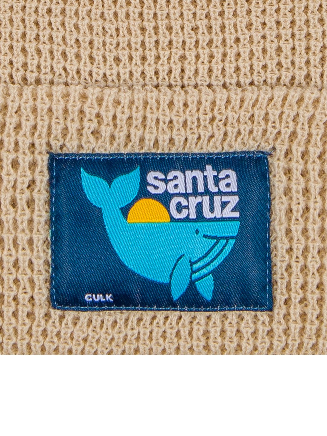 Santa Cruz Whale Beanie Cream-Culk