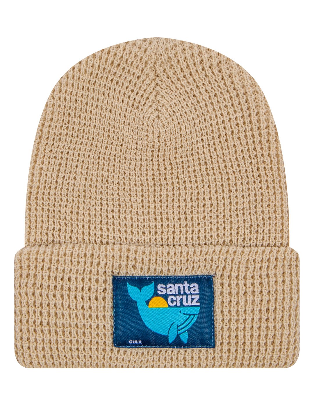 Santa Cruz Whale Beanie Cream-Culk