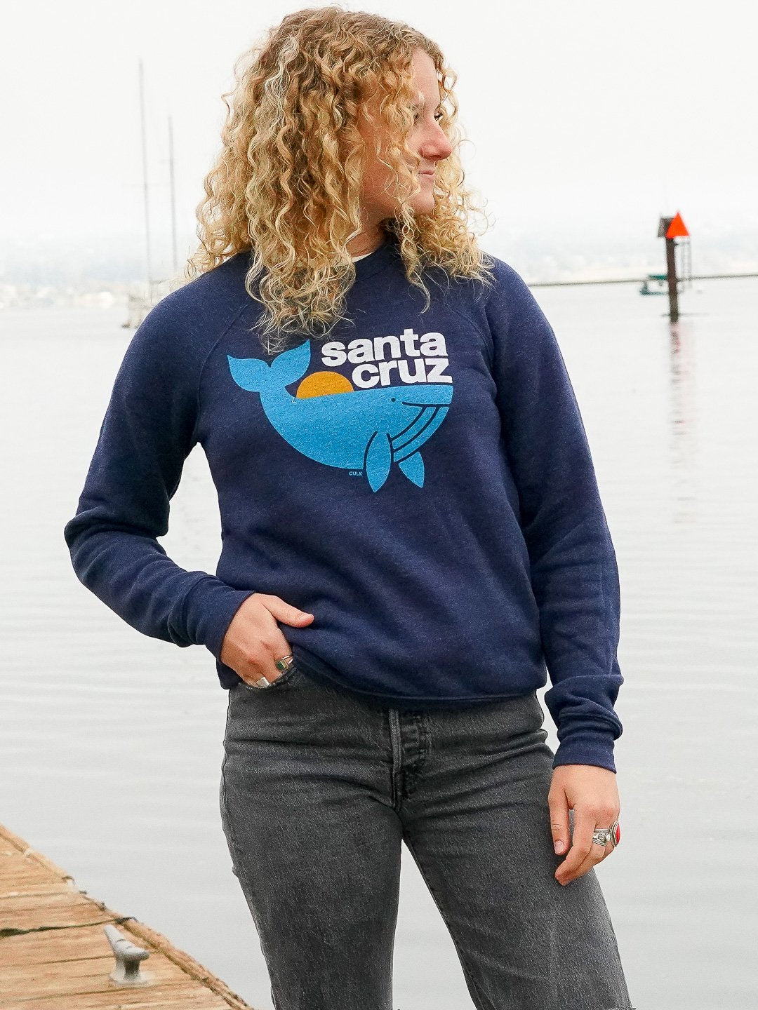 Santa Cruz Whale Crewneck-Culk
