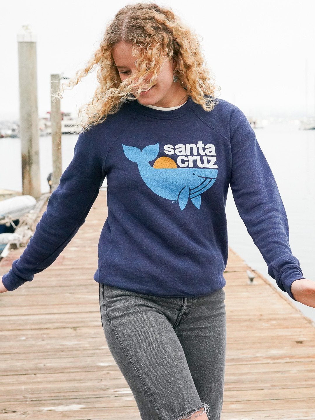 Santa Cruz Whale Crewneck-Culk
