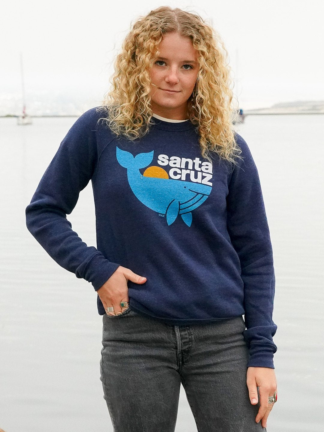 Santa Cruz Whale Crewneck-Culk