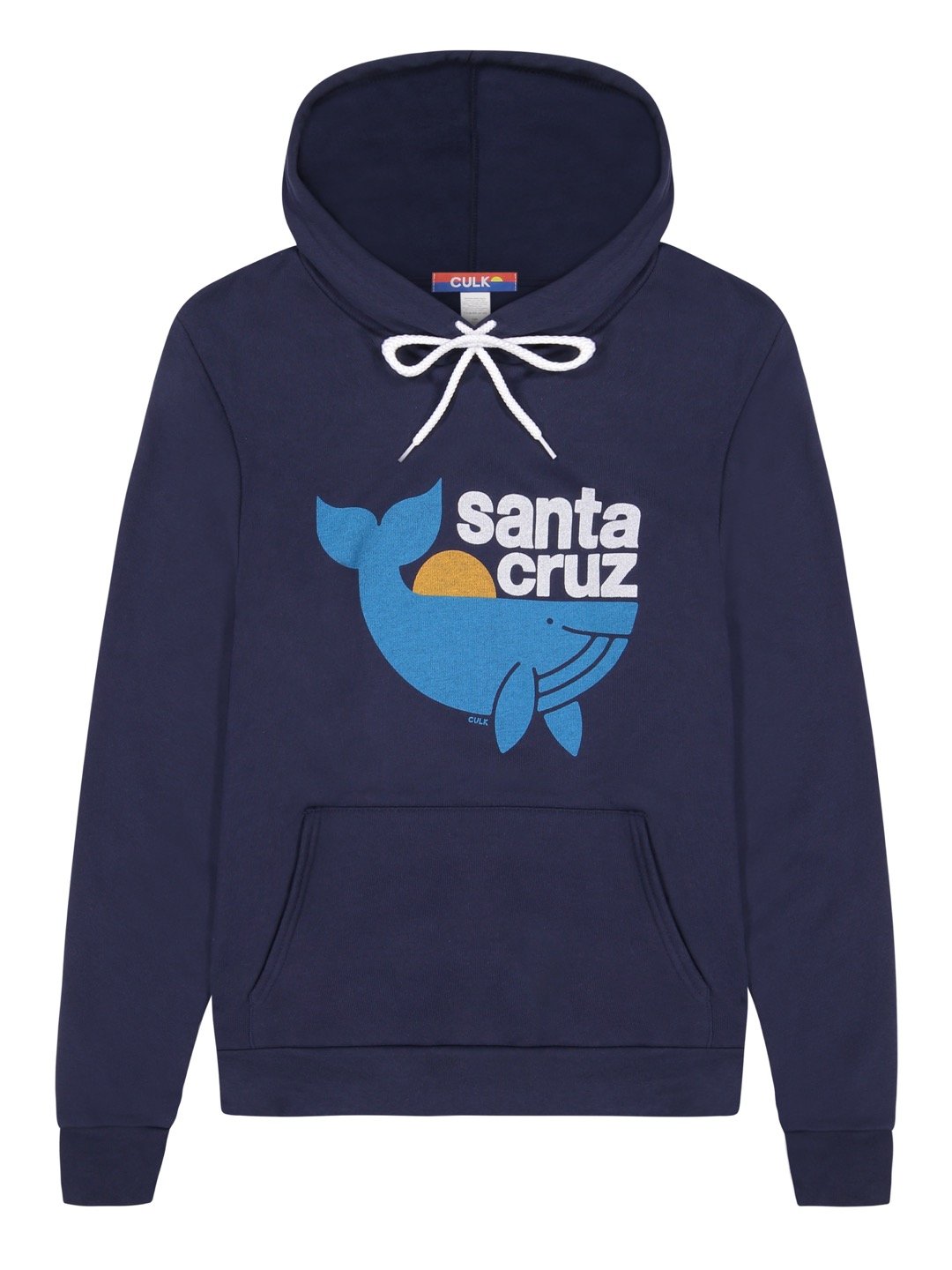 Santa Cruz Whale Hoody Navy-Culk