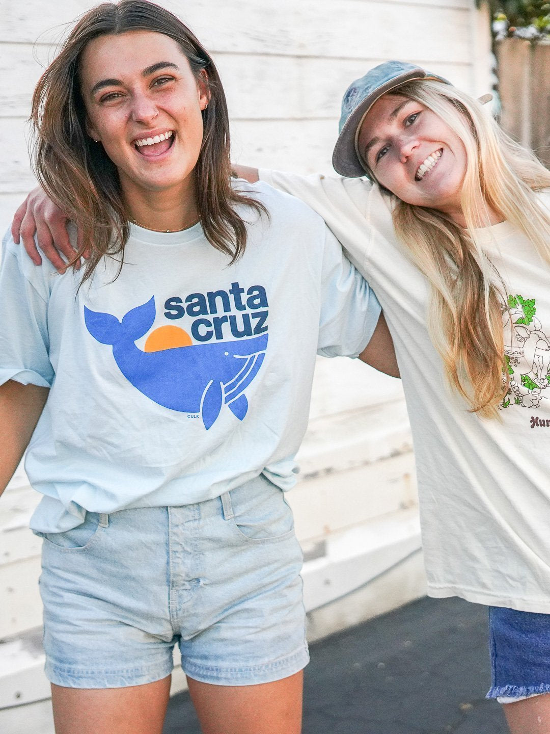Santa Cruz Whale Tee Light Blue-Culk