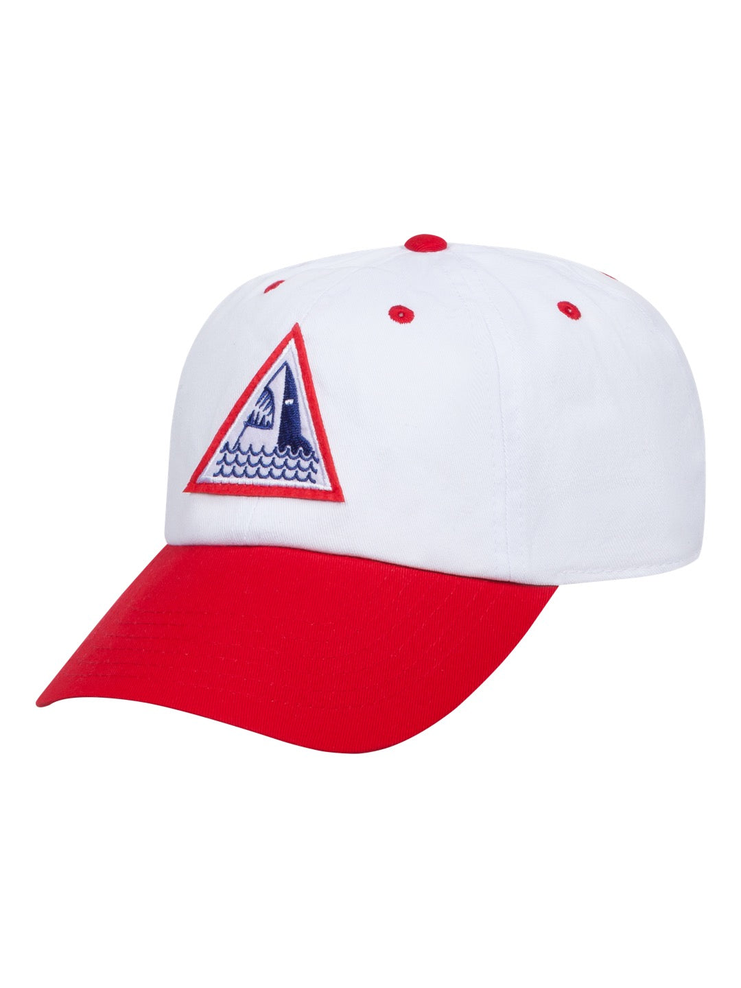 Shark Dad Hat White/Red-Culk