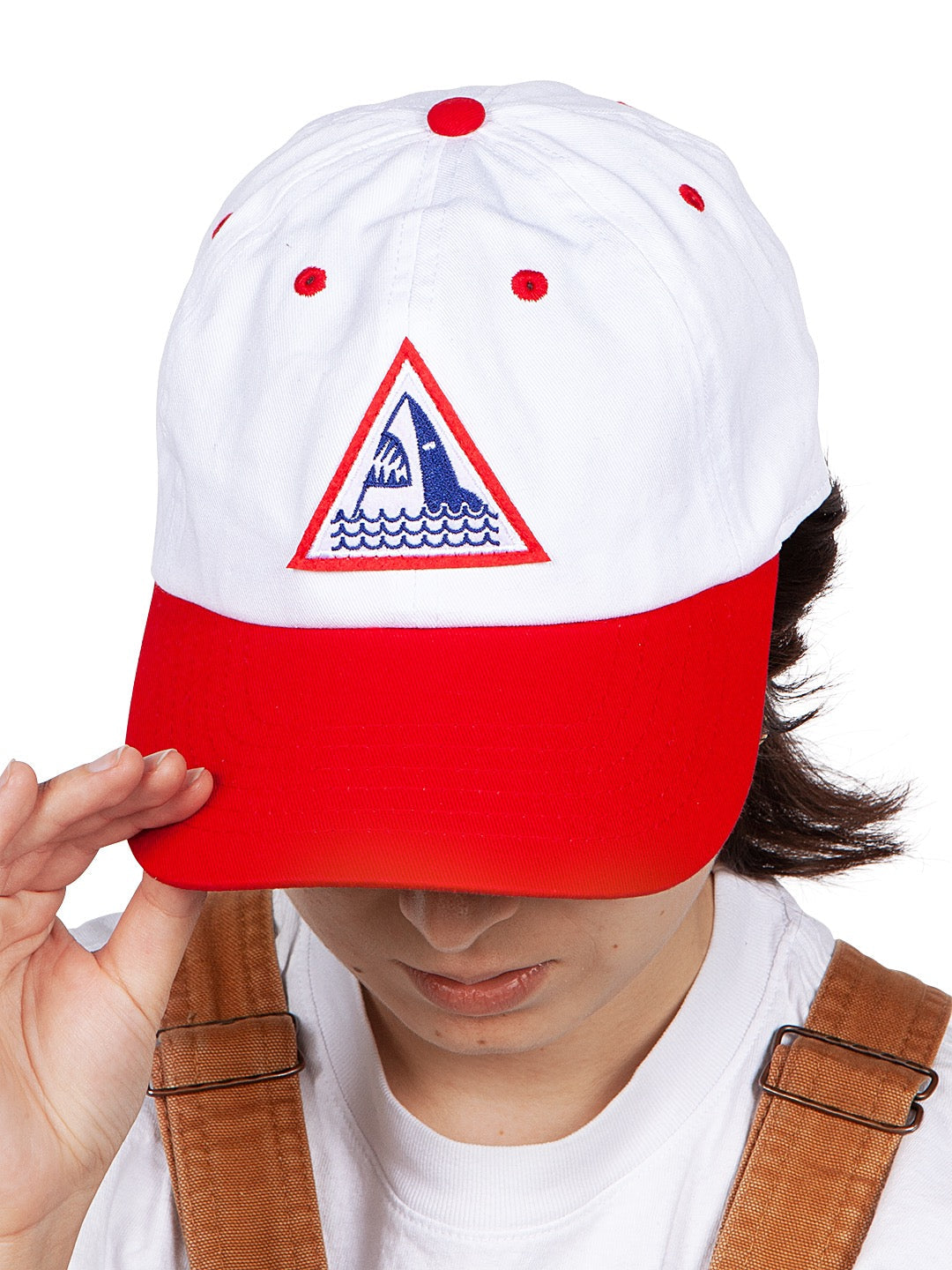 Shark Dad Hat White/Red-Culk