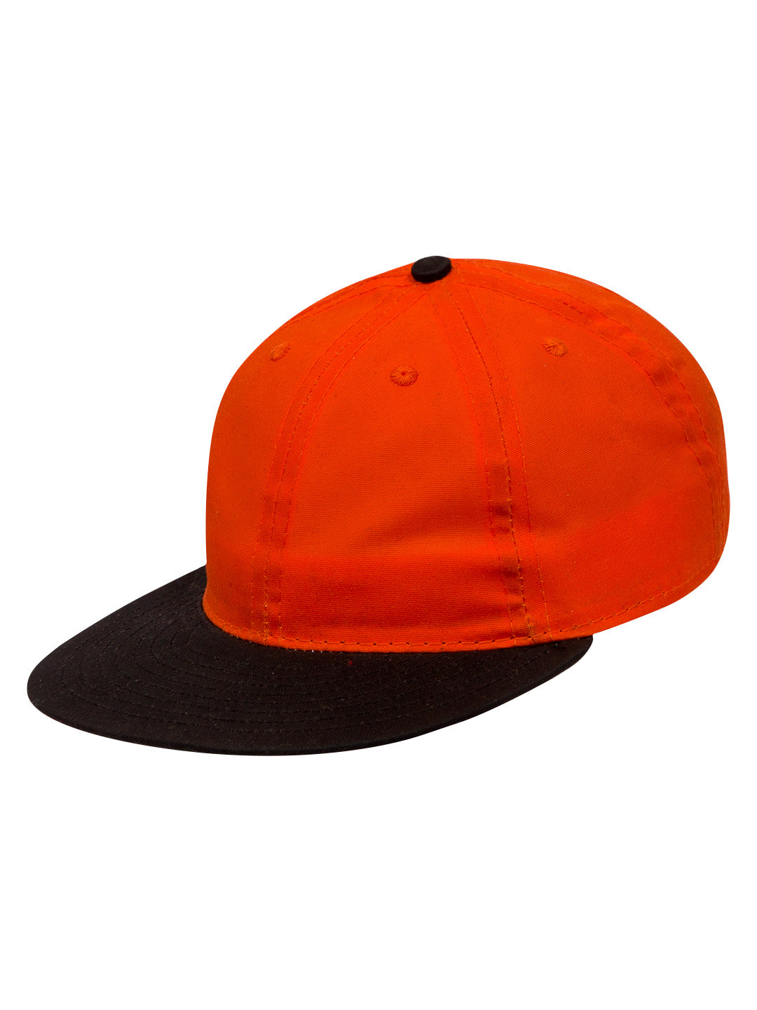 Black and sales orange baseball cap