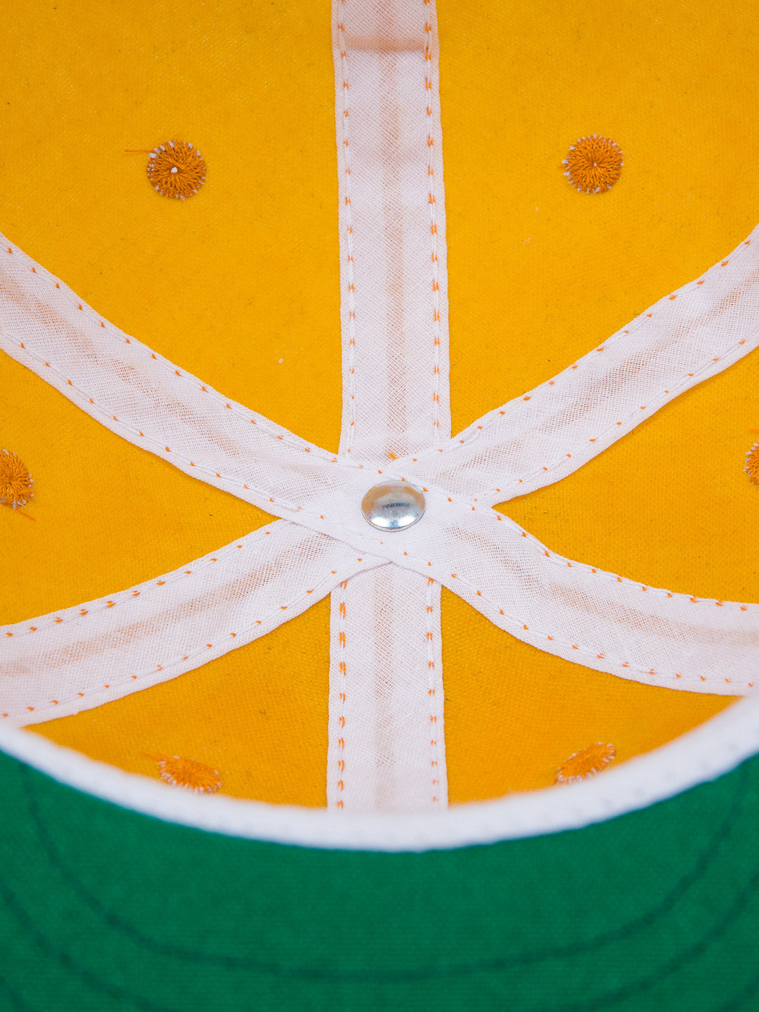 Waxed Ball Daddy Hat Green/Yellow-Culk