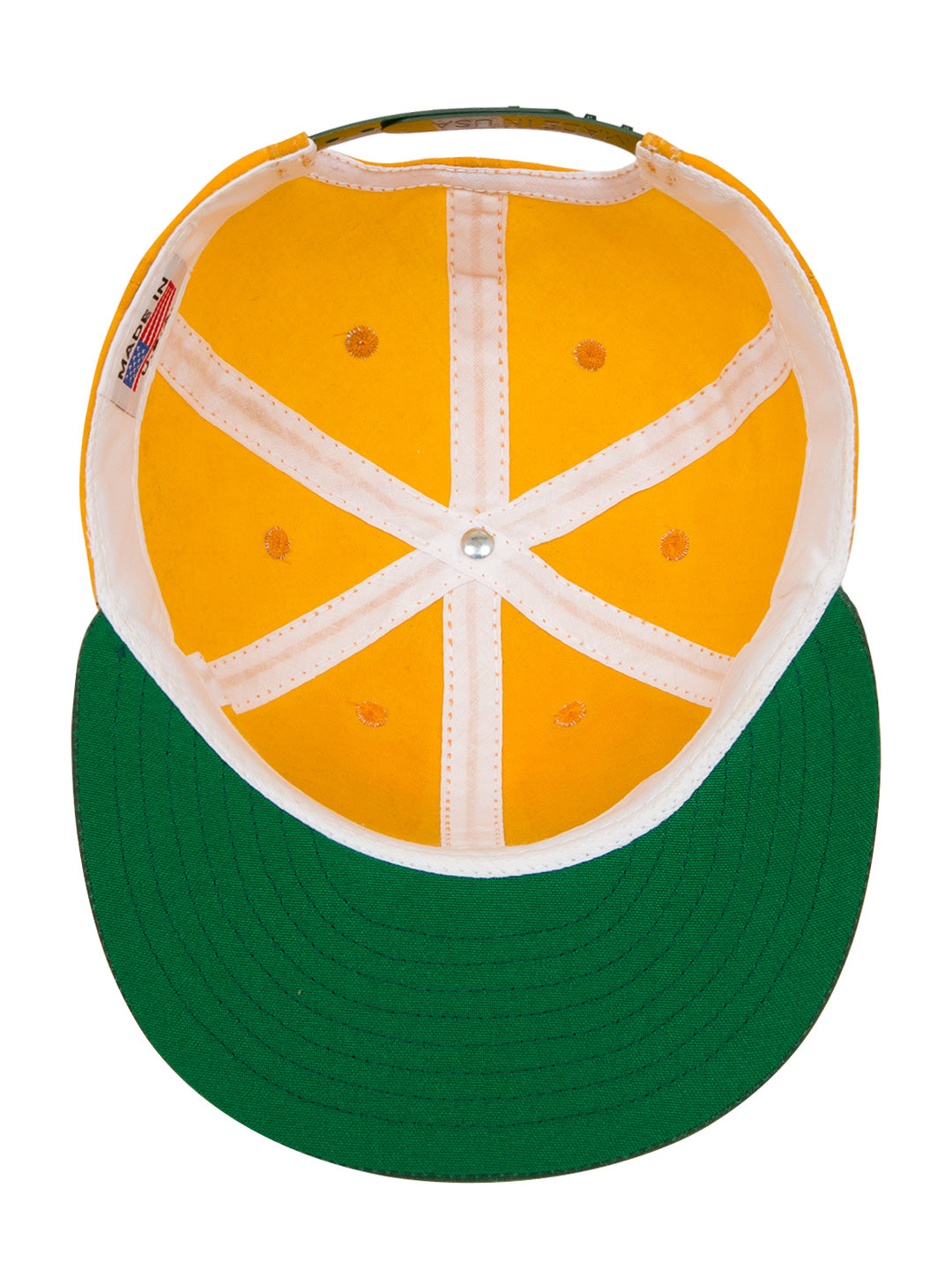 Waxed Ball Daddy Hat Green/Yellow-Culk
